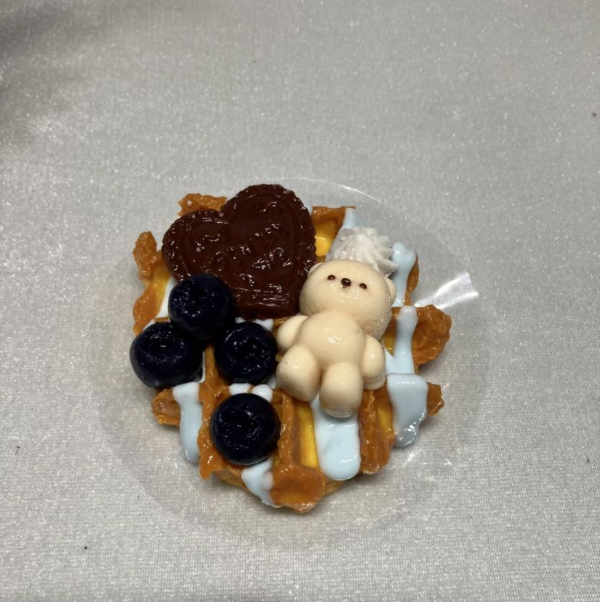 JC1204 JC1204-Bear Blueberry Heart Waffle