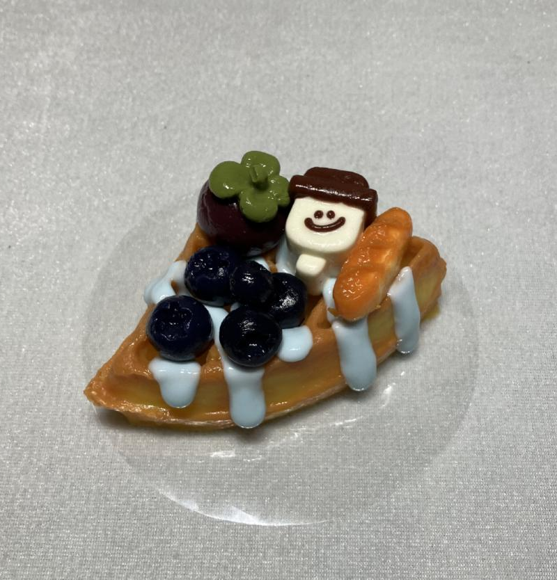 JC1205-Triangle Waffle Mangosteen