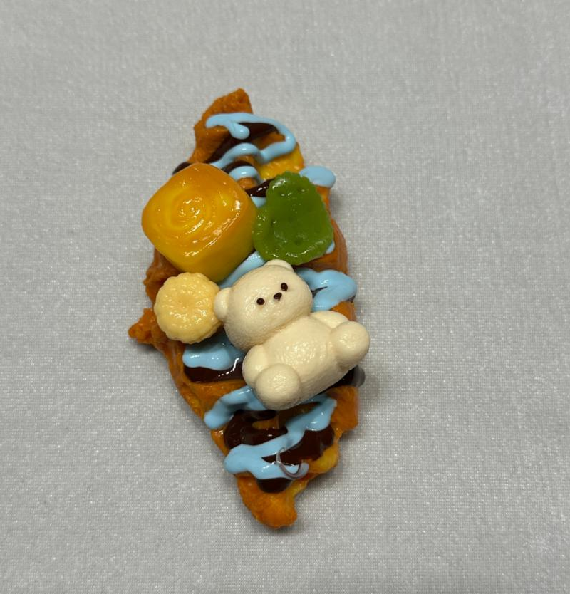 JC1207-Chocolate Bear Croissant