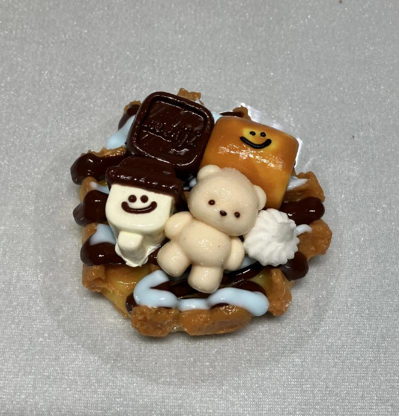 JC1211-Bear Smiley Waffle