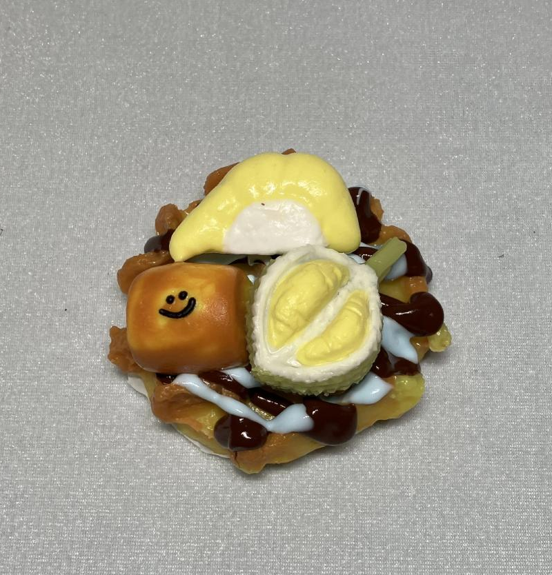 JC1217-Smiley Durian Waffle