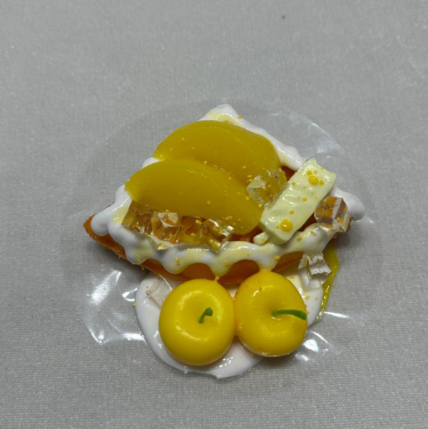JC1225 JC1225-Triangle Waffle Yellow Peach Yellow Cherry
