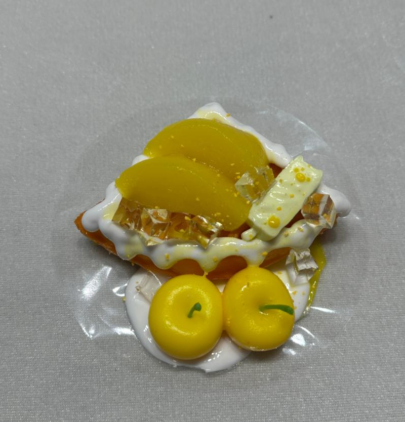 JC1225 JC1225-Triangle Waffle Yellow Peach Yellow Cherry
