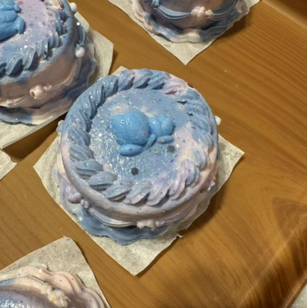 JC1325-Blue Starry Sky Cake