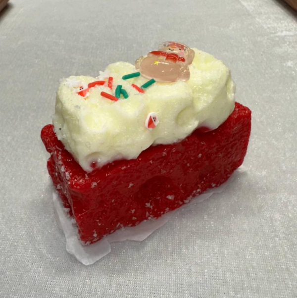JC1358 JC1358-Red Velvet Sugar Cube With Snow Topping