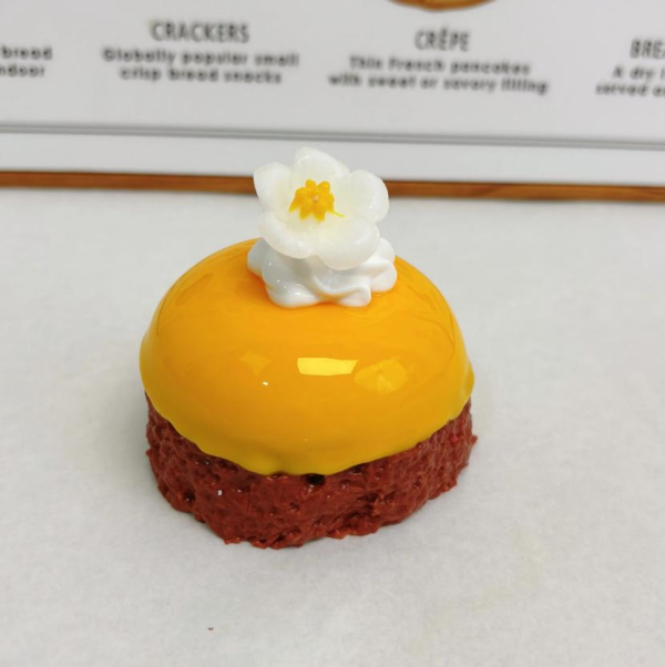 JC1364-Mango Cream Flower