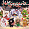 JC1445-MM Milk Candy Christmas Plush Charms