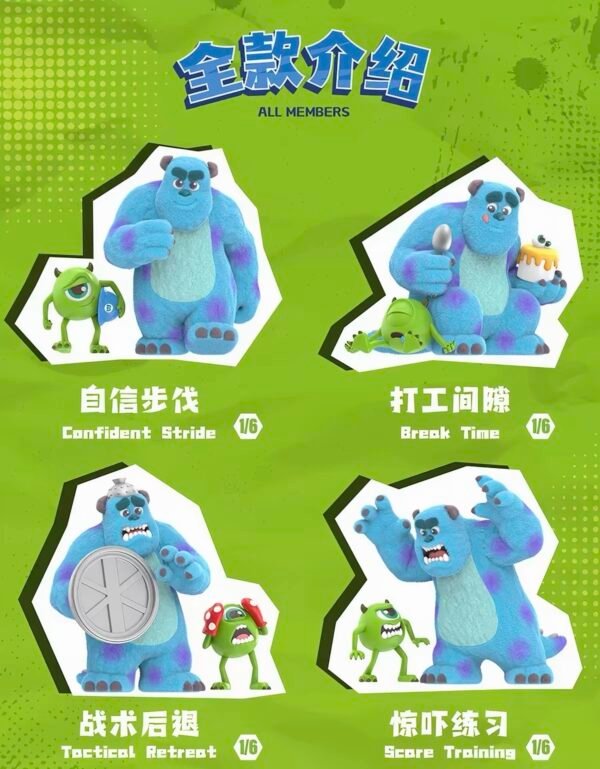 JC1486-Pixar Monsters, Inc. Work Diary Series