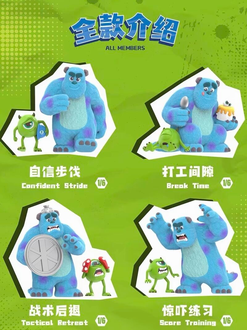 JC1486-Pixar Monsters, Inc. Work Diary Series