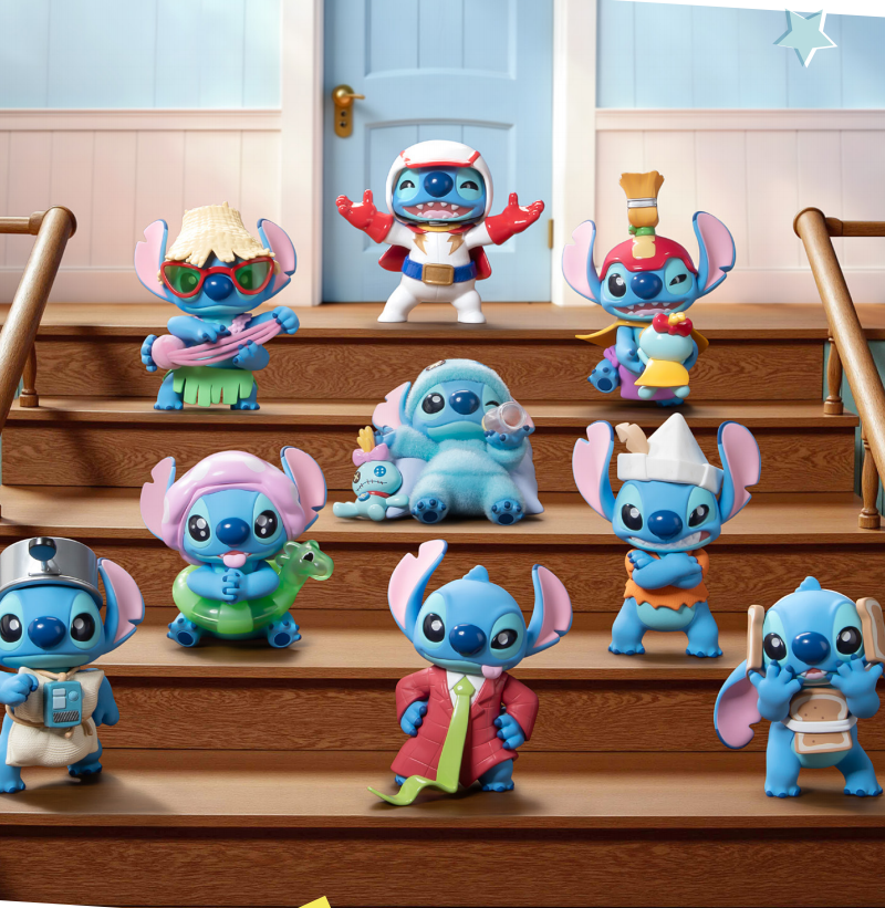 JC1487-Stitch Cute Costume Figure Blind Box Series