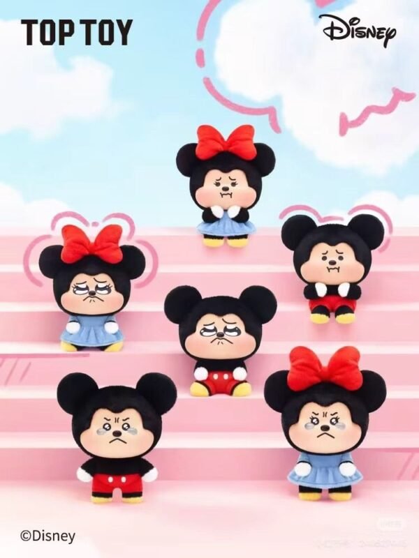 JC1490-Mickey & Minnie Sad Face Vinyl Plush Blind Box Series
