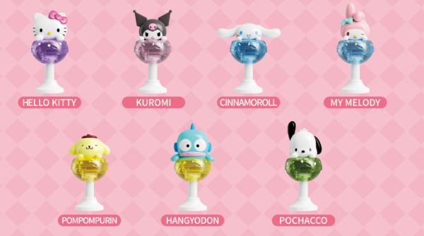 JC1496-Sanrio Lollipop Series Buildable Figure Blind Box