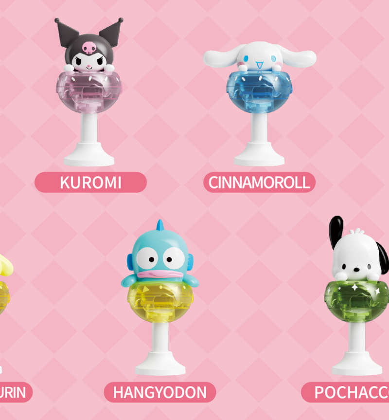 JC1496-Sanrio Lollipop Series Buildable Figure Blind Box