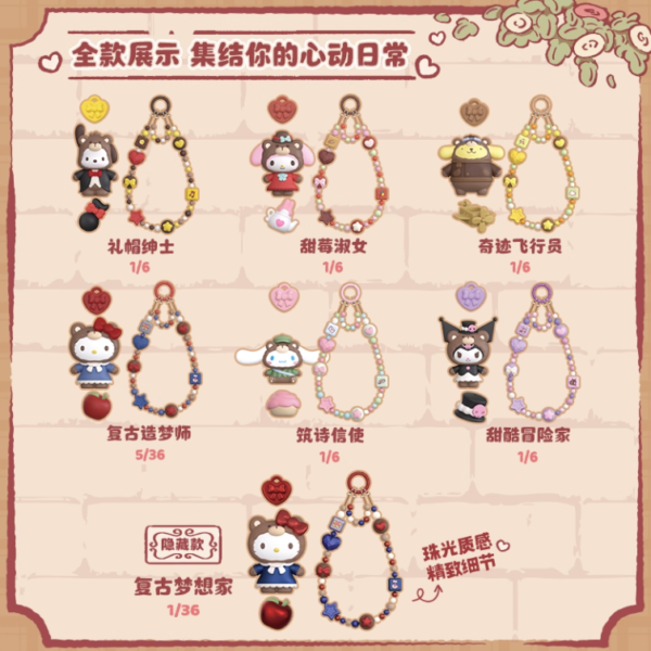 JC1499-Sanrio Family Series - Tado - Vintage Bear Encounter