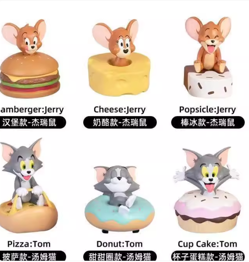 JC1520-Beast Kingdom - Tom and Jerry Pull-Back Car Blind Box